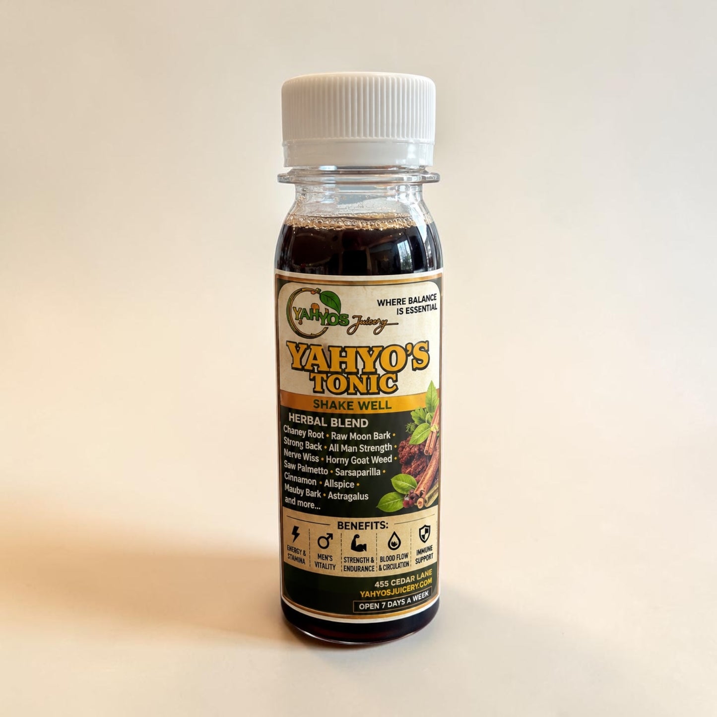 Yahyos 2oz  Male Tonic