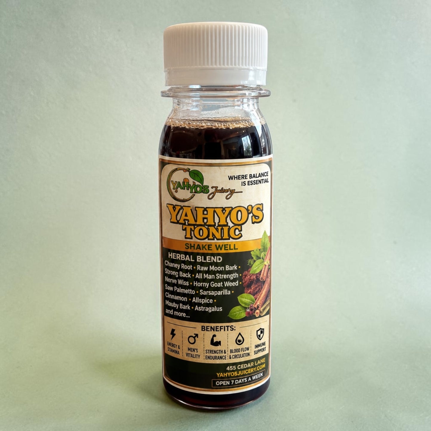 Yahyos 2oz  Male Tonic